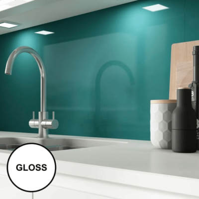 picture of AluSplash Splashback Totally Teal - Gloss